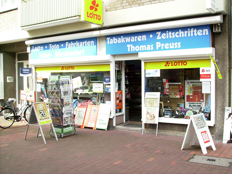 Presse Preuß - Lotto, Tabakwaren und Schreibwaren in Hannover